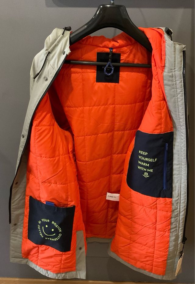 Abrigo Parka Boston. Talla M