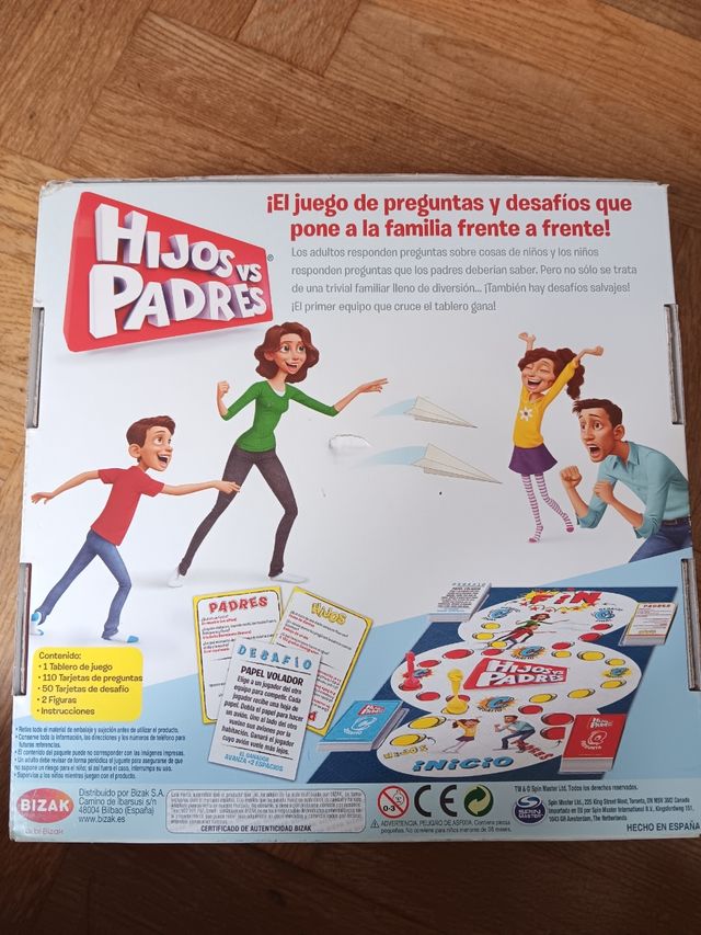 Juego Hijos VS padres
