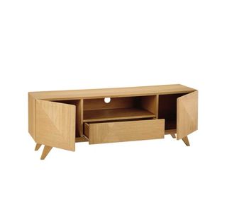 Mueble de TV de madera de Roble