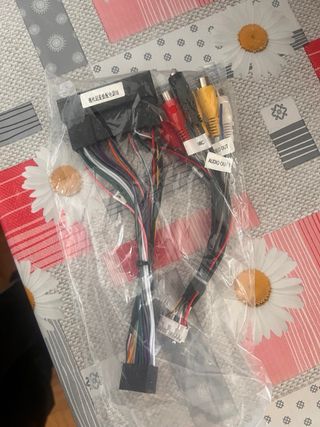 Pantalla coche con 2 cámaras