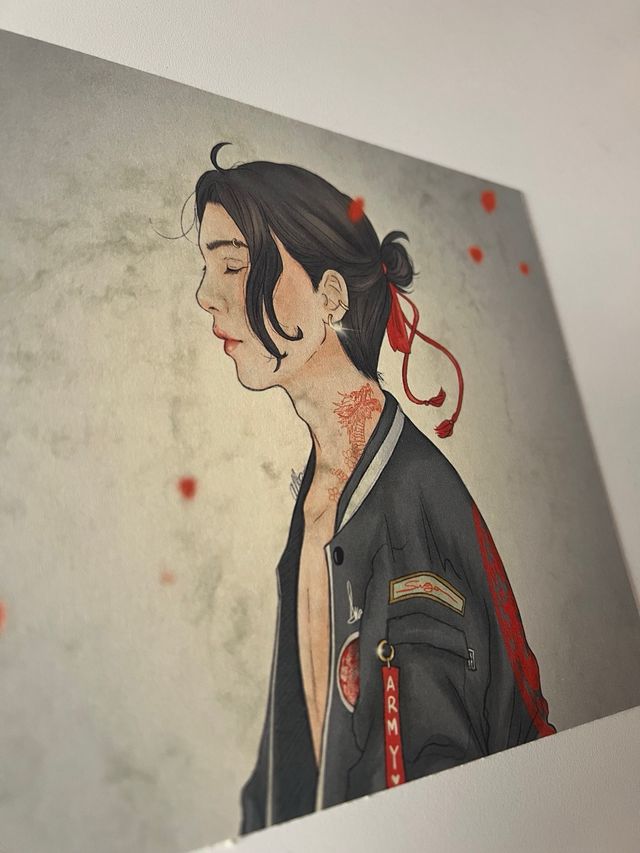 Lámina fanart AgustD BTS