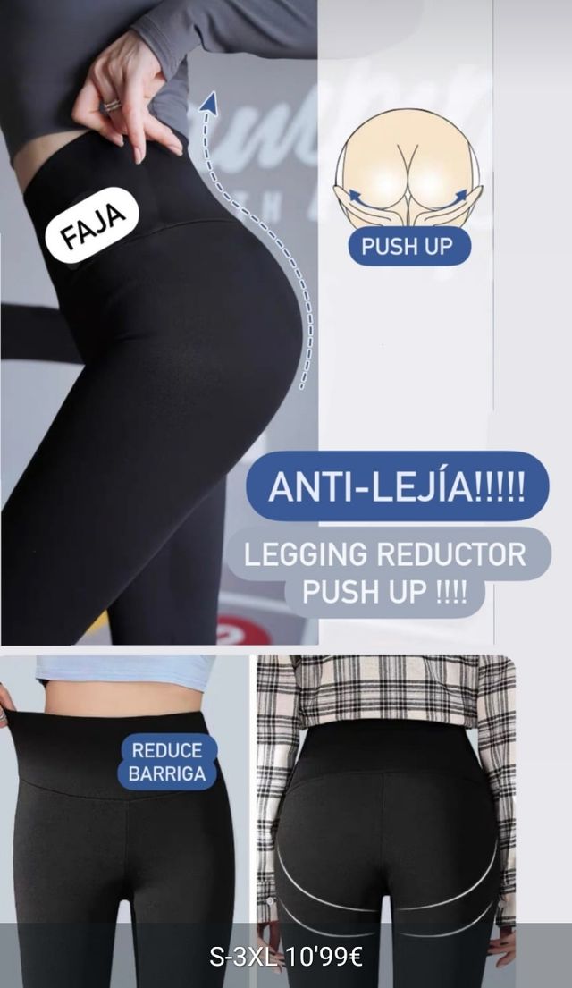 LEGGING REDUCTOR PUSH UP !!!!