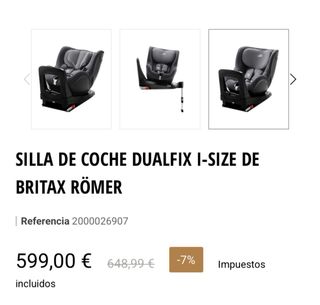 Britax Romer Dualfix i-Size Negra.