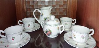 Juego de café S.Claudio Flores y frutas