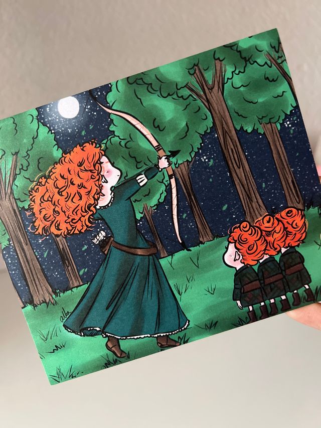 Lamina fanart Brave disney