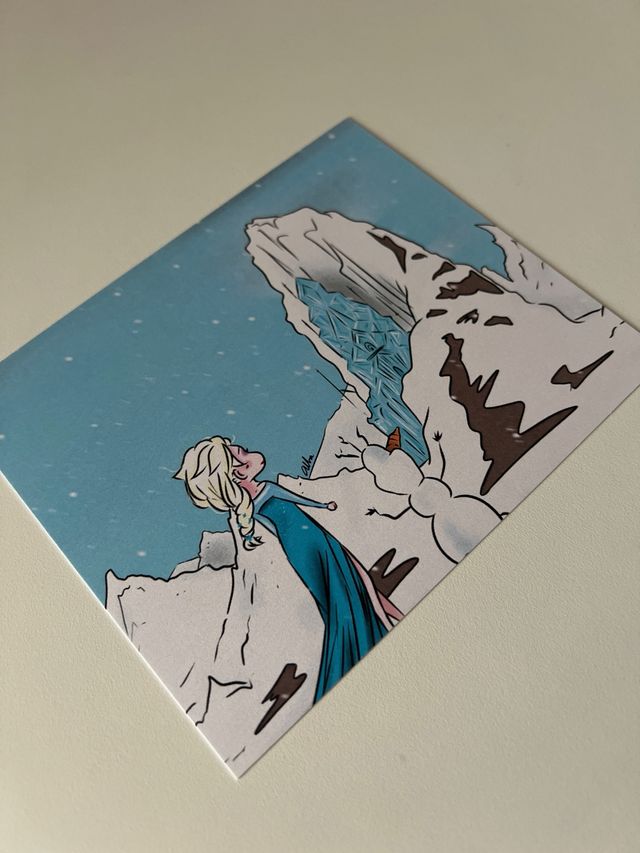 Lamina fanart Elsa frozen disney