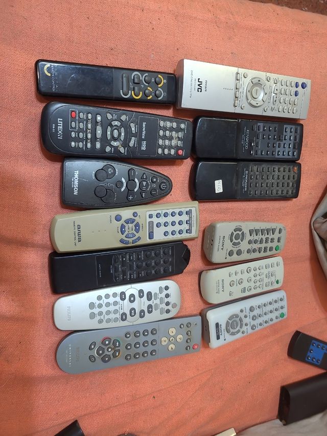 Mandos equipos sonido