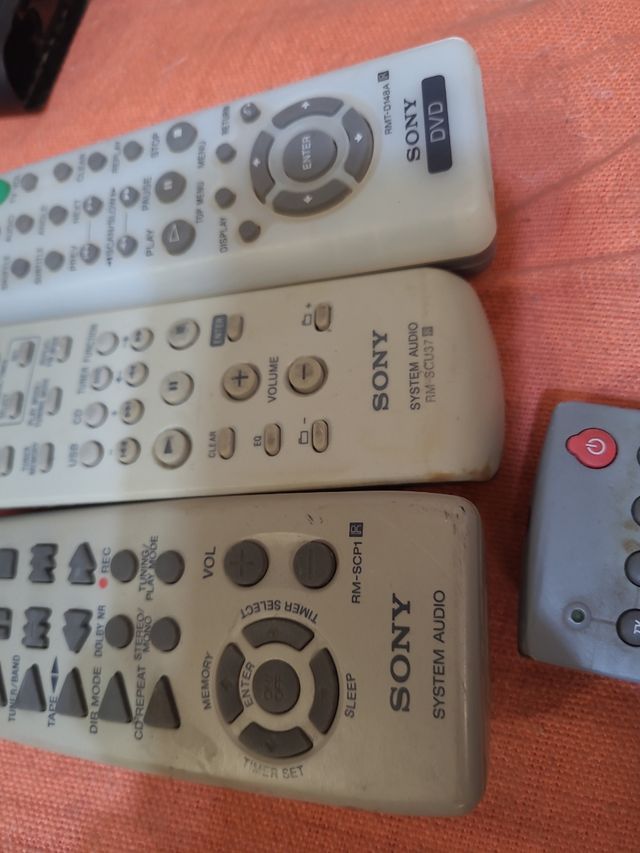 Mandos equipos sonido