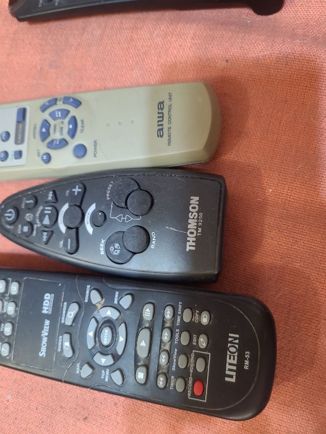 Mandos equipos sonido