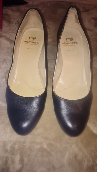 Wonders. Zapatos de Salón 100% piel vacuno