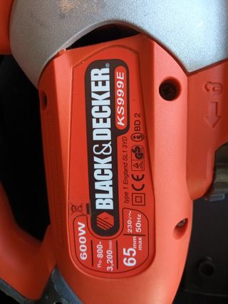 Sierra de Calar BlackDeker KS999E