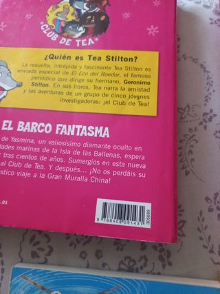 Lote libros Tea y Geronimo Stilton