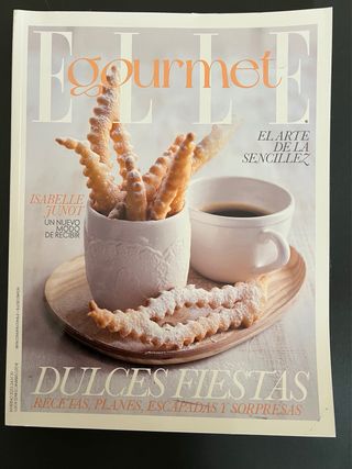 Lote de Revistas Elle Gourmet