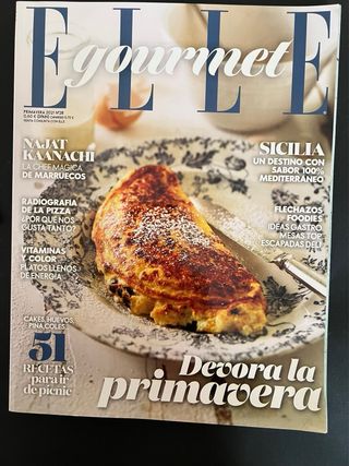 Lote de Revistas Elle Gourmet