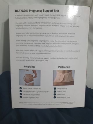 Faja de embarazada talla M