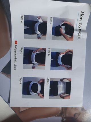 Faja de embarazada talla M