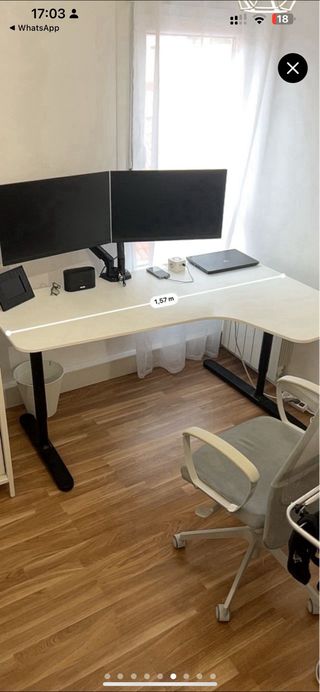 Mesa para oficina y teletrabajo
