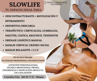 MASAJE DESCONTRACTURANTE/DEPORTIVO/RELAJANTE 