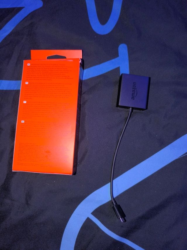 Fire TV Stick 4k y adaptador ethernet