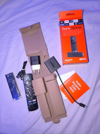 Fire TV Stick 4k y adaptador ethernet