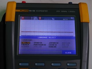 Fluke 190-102 Scopemeter 2CH 100MHz