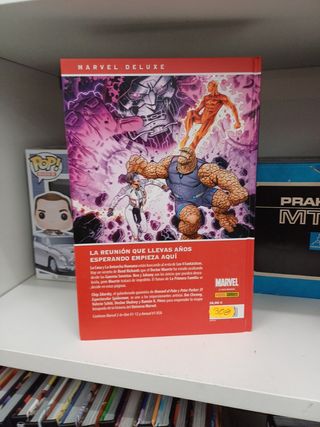 MARVEL DELUXE LA COSA Y ANTORCHA HUMANA MARVEL