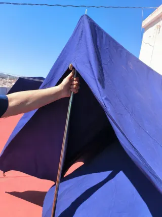 IMPRESIONANTE Tienda de campaña y otras cosas