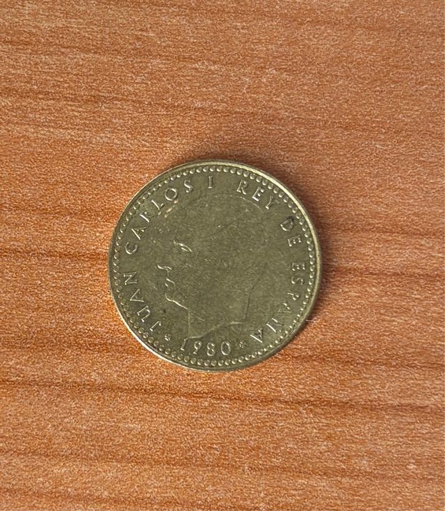 1 peseta 1980 estrella 80