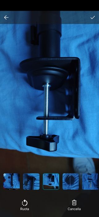 Supporto monitor da scrivania