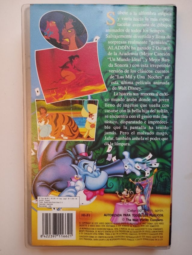 VHS Aladdin