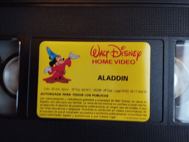 VHS Aladdin