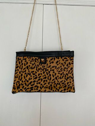 Bolso leopardo de Blanco