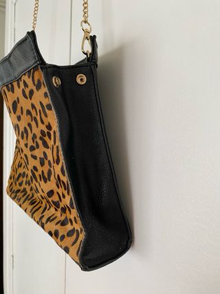 Bolso leopardo de Blanco