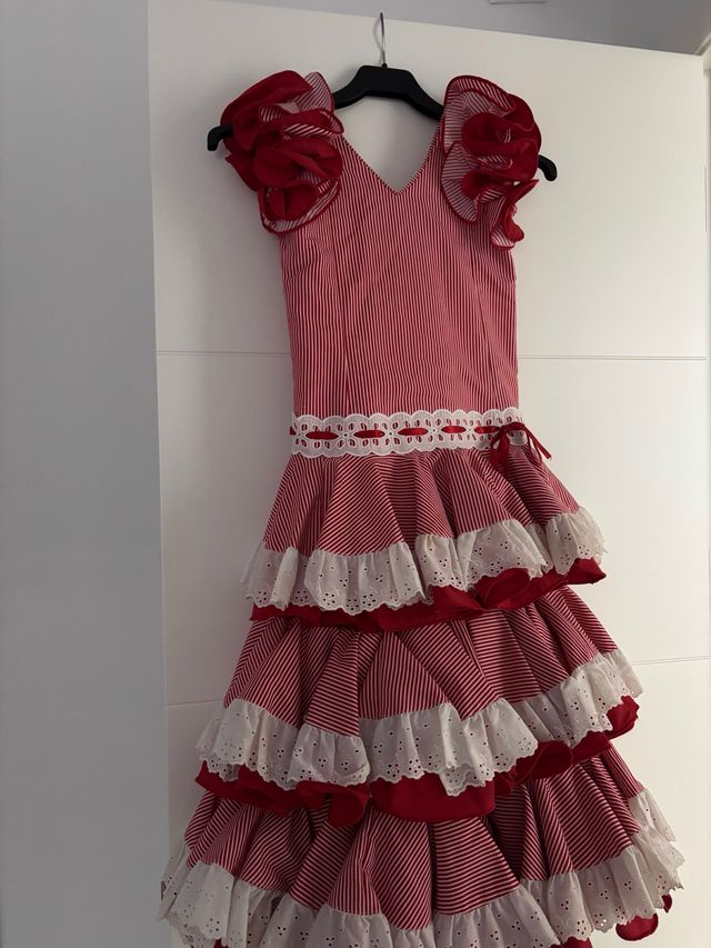 Traje flamenca niña.