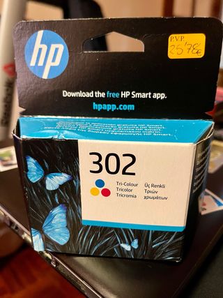 Tinta Impresora Color HP 302