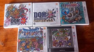 Lote dragon quest Nintendo 3ds