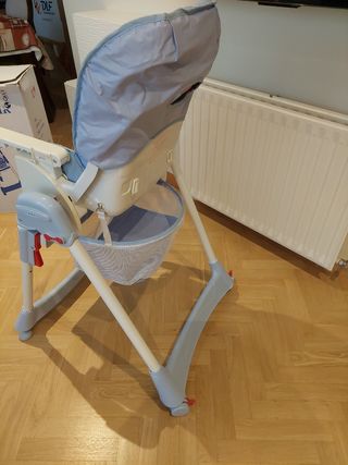 Trona para comer plegable y ajustable en altura