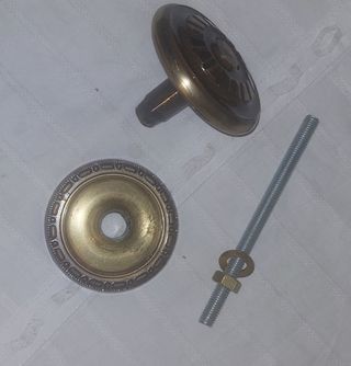 Antiguo pomo para puertas de entrada