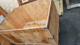 Caja de madera  jardineras