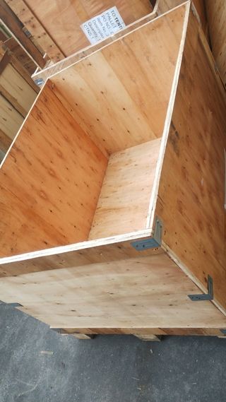 Caja de madera  jardineras