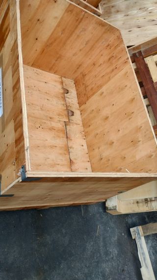 Caja de madera  jardineras