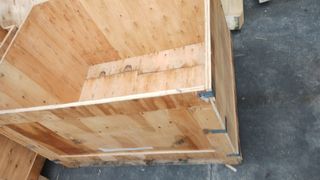 Caja de madera  jardineras