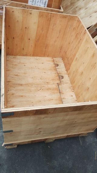 Caja de madera  jardineras
