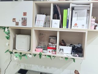 Dormitorio JUVENIL EN COLOR BLANCO HUESO - GRIS
