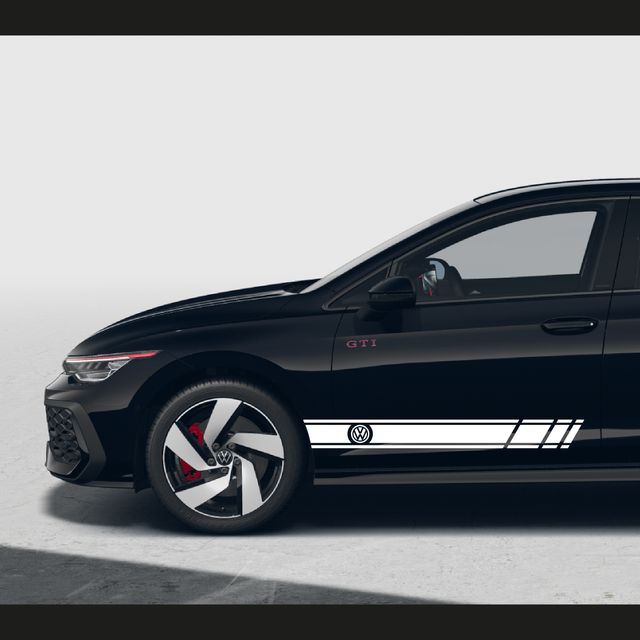 Pegatinas volkswagen franjas laterales