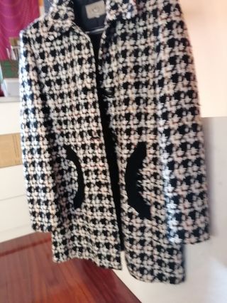 Abrigo de pata de gallo