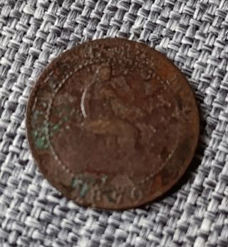 Moneda de 1 céntimo 1870