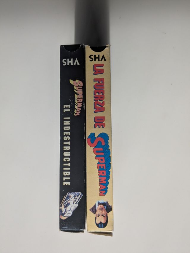 Supermán VHS animación 