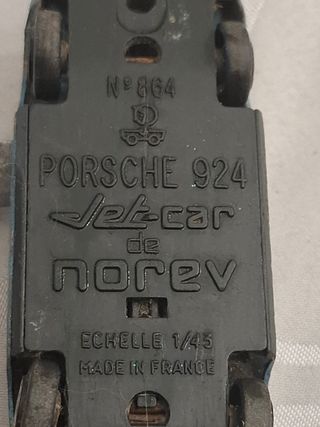 Carro coleção Porsche 924 da Jet-car