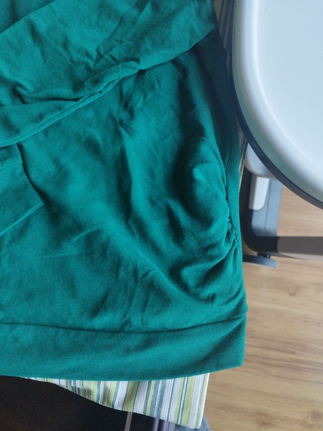 Sudadera verde premamá talla XL Lefties